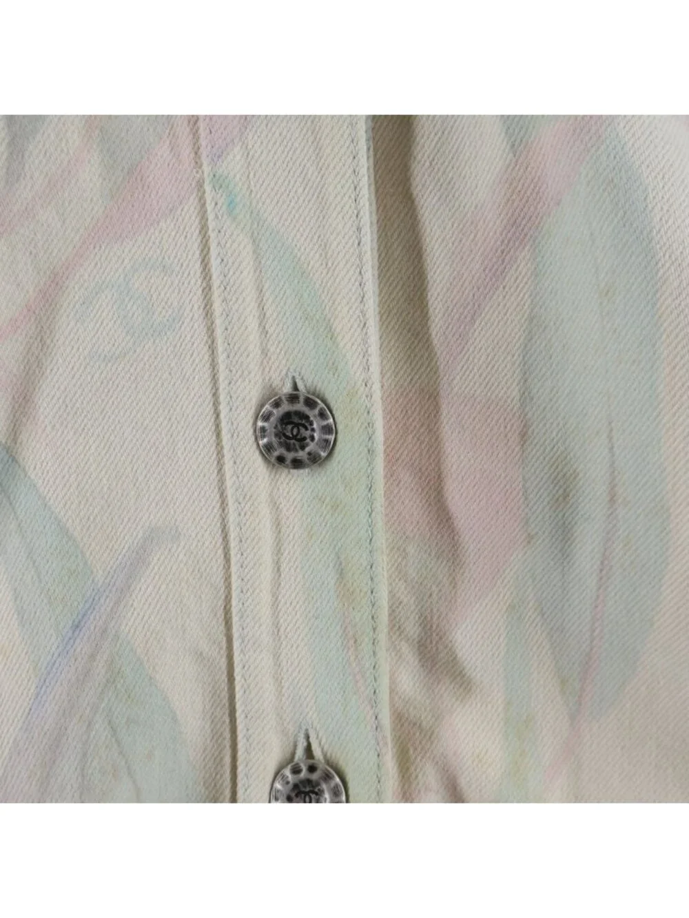 Chanel Botanical Coco Button Jacket Ivory 36